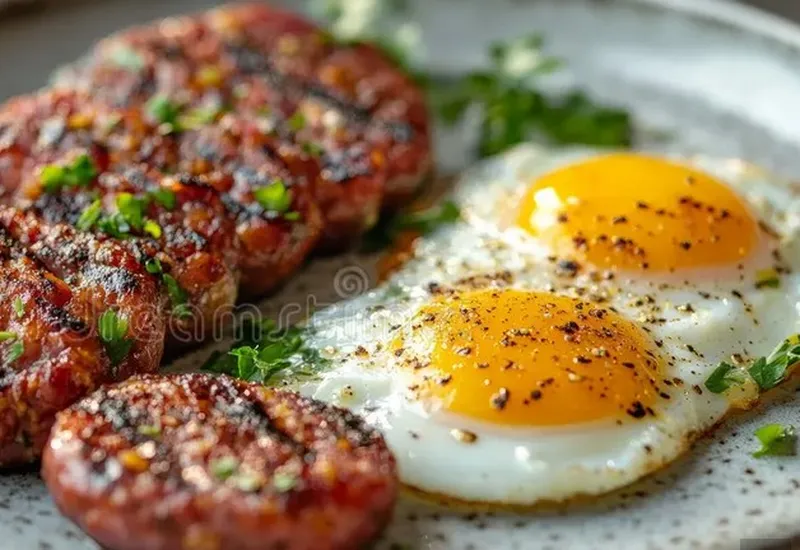 Sausage Patties & Eggs